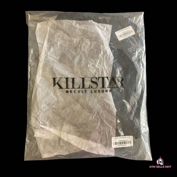 NWT Killstar Doro Monokini One-Piece Black Swimsuit Plus Size 2X - Picture 6 of 9